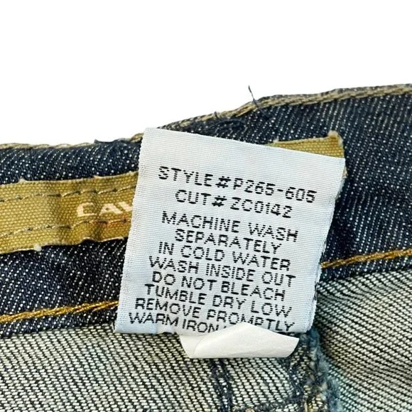 NWT Z. Cavaricci y2k Plus Size High Rise Dark Wash Bootcut Jeans Sz 16 - Picture 6 of 11